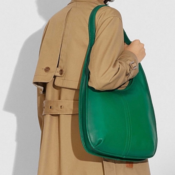 Coach: The Coach Originals Ergo Shoulder Bag 33, Green - Picture 16 of 16
